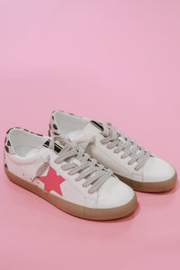 The Paula Sneakers In Bright Pink