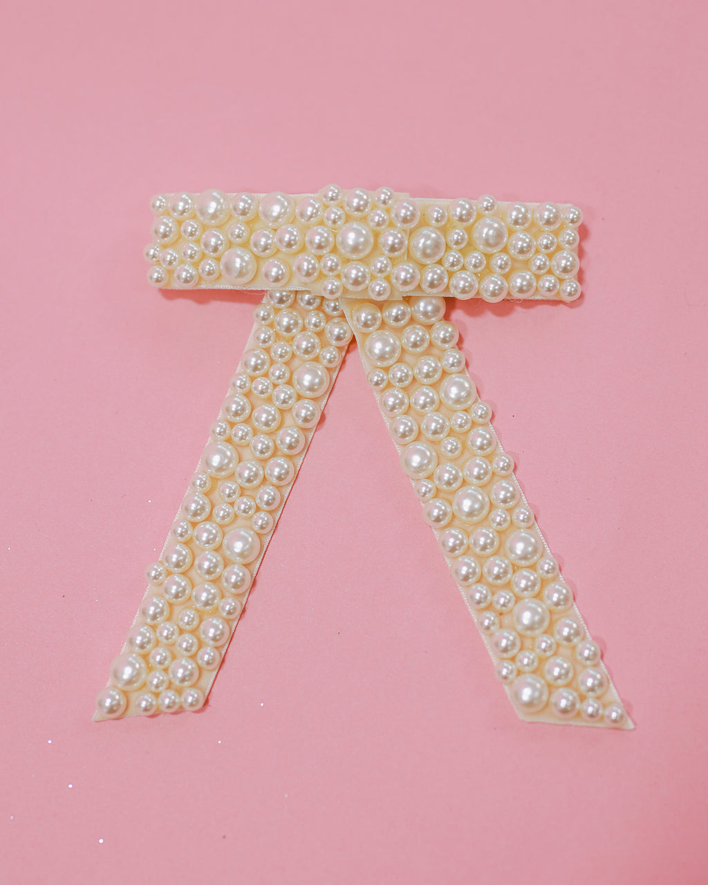 Classic Audrey Bow In Pearl