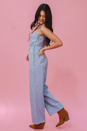 Coastal Cowgirl Denim Jumpsuit