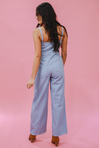 Coastal Cowgirl Denim Jumpsuit