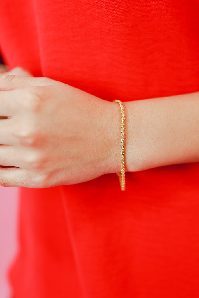 One And Only Chain Bracelet In Gold