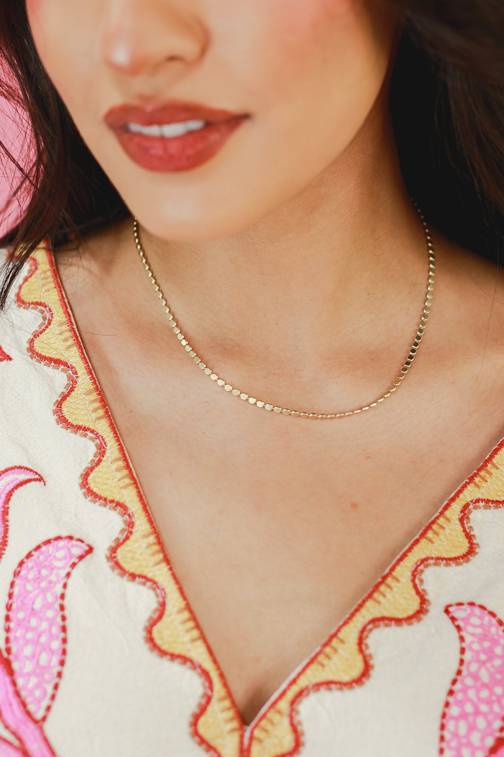 Coastal Sweetheart Necklace In Gold