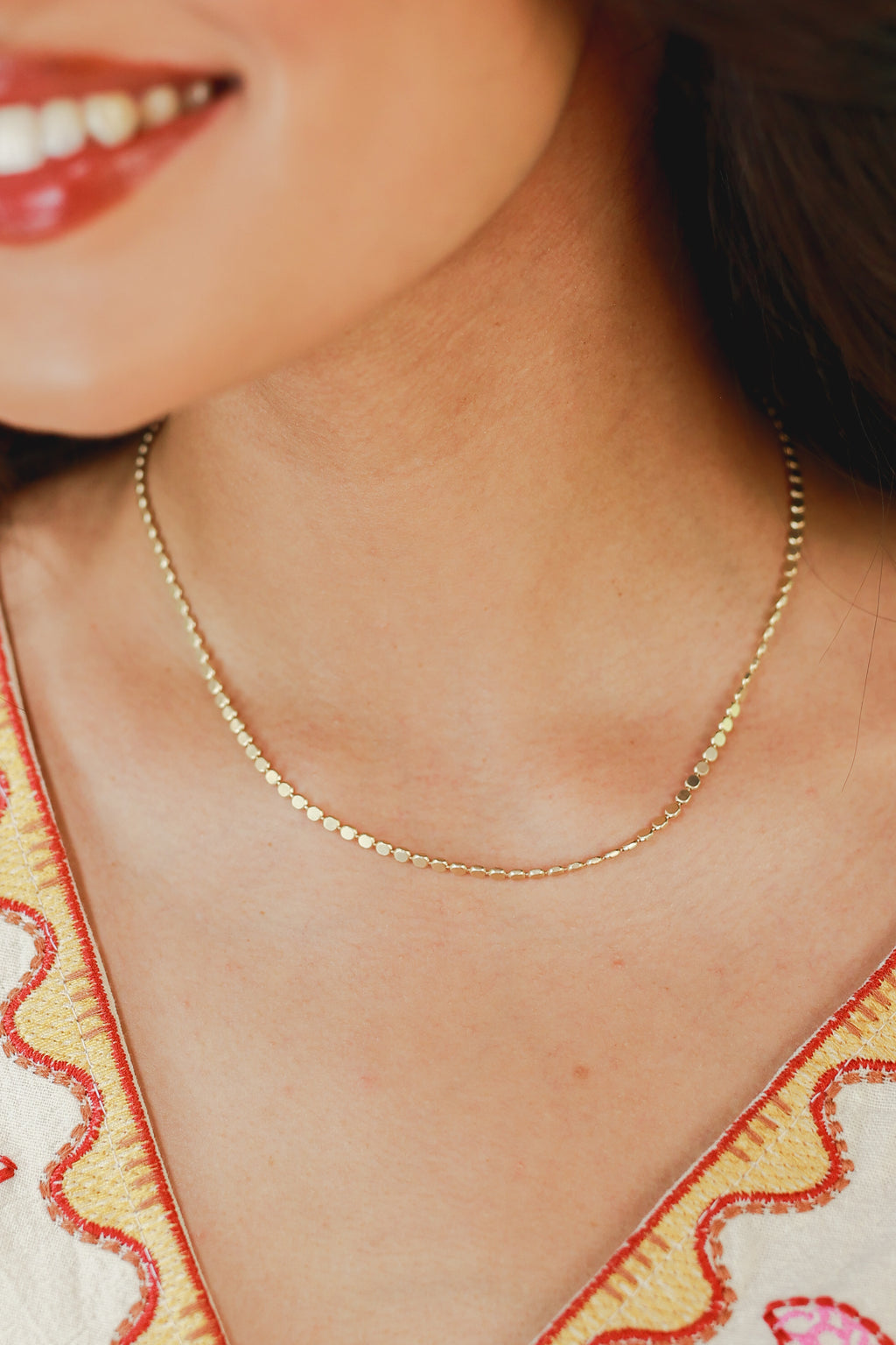 Coastal Sweetheart Necklace In Gold