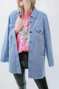 RockStar Diva Twill Denim Jacket