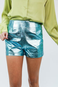 The Libby Faux Leather Shorts