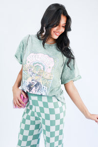 Coastal Cowgirl Tee In Green