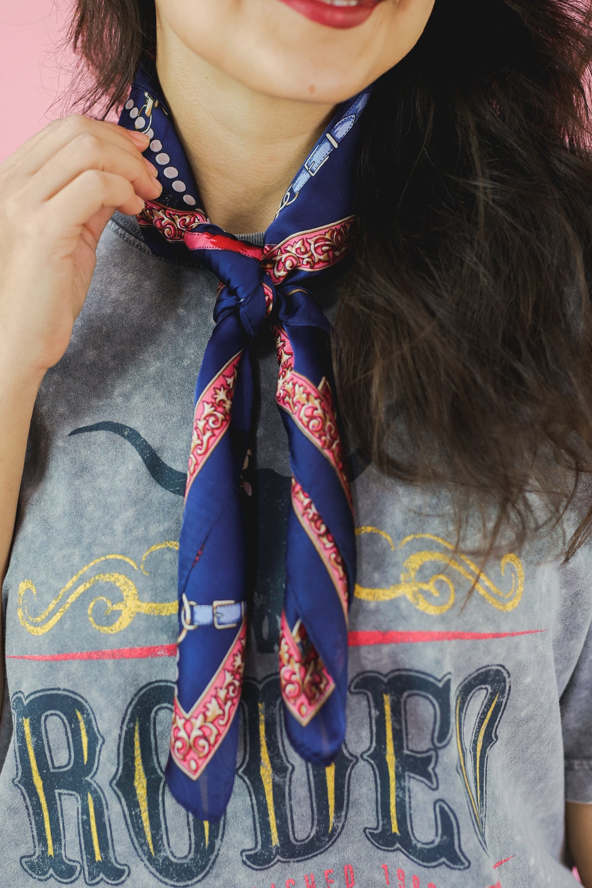 American Proud Scarf -Navy