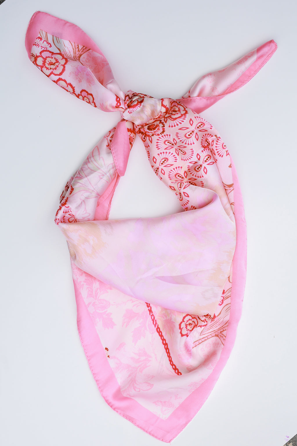 Floral Moment Scarf In Pink