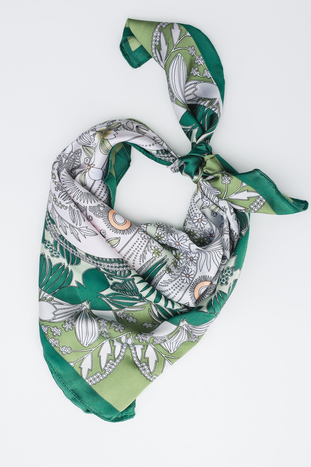 Free Spirit Scarf In Kelly Green