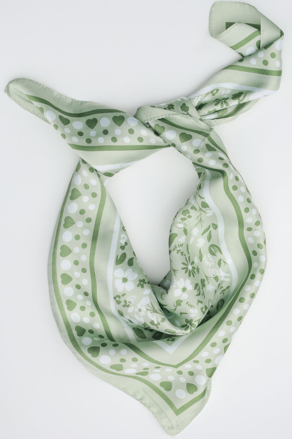 Lucky Kind Scarf In Green