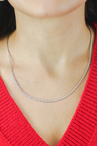 Chic Start Necklace In Silver