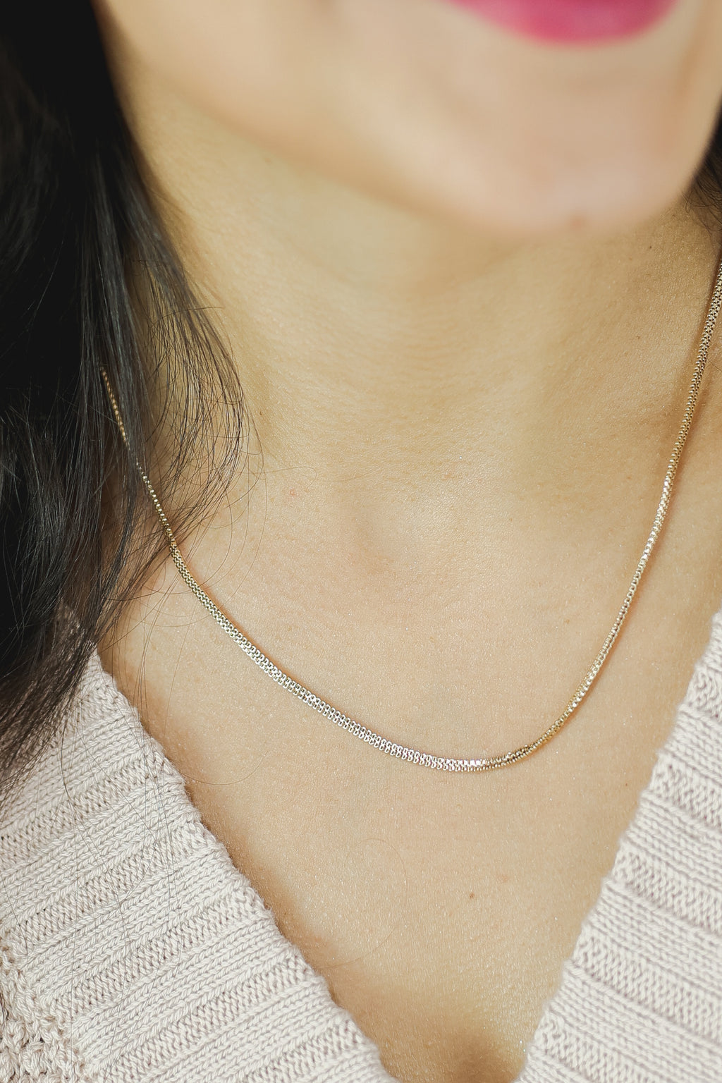 Persistently Kind Necklace In Gold