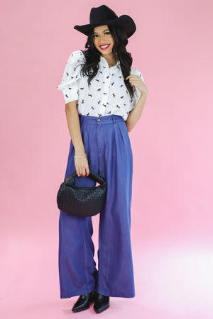 The Madison Denim Trouser Pants