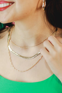 Coastal Weekend Necklace In Gold