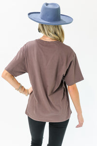 Rock N' Roll Tee In Brown