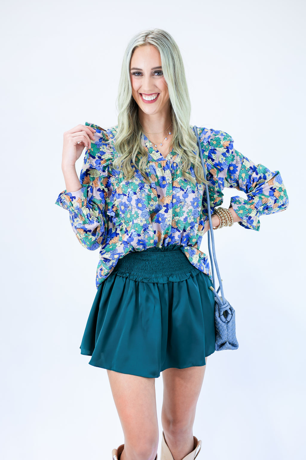 Garden Party Dreams Floral Top