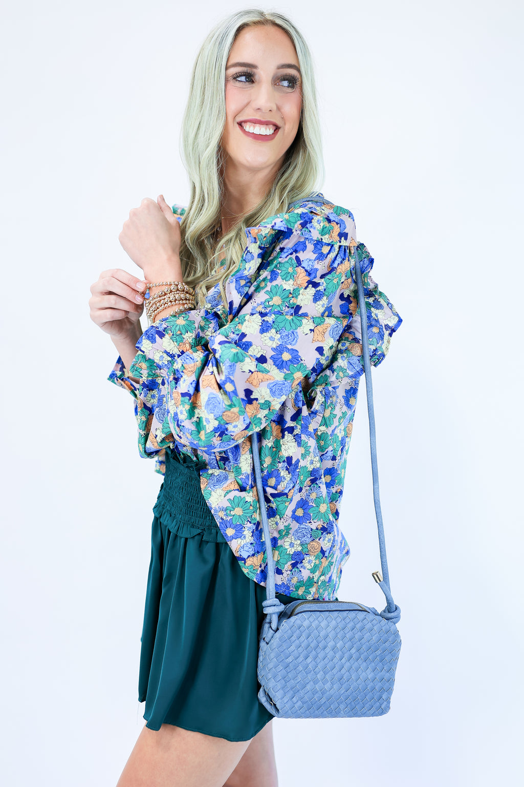 Garden Party Dreams Floral Top