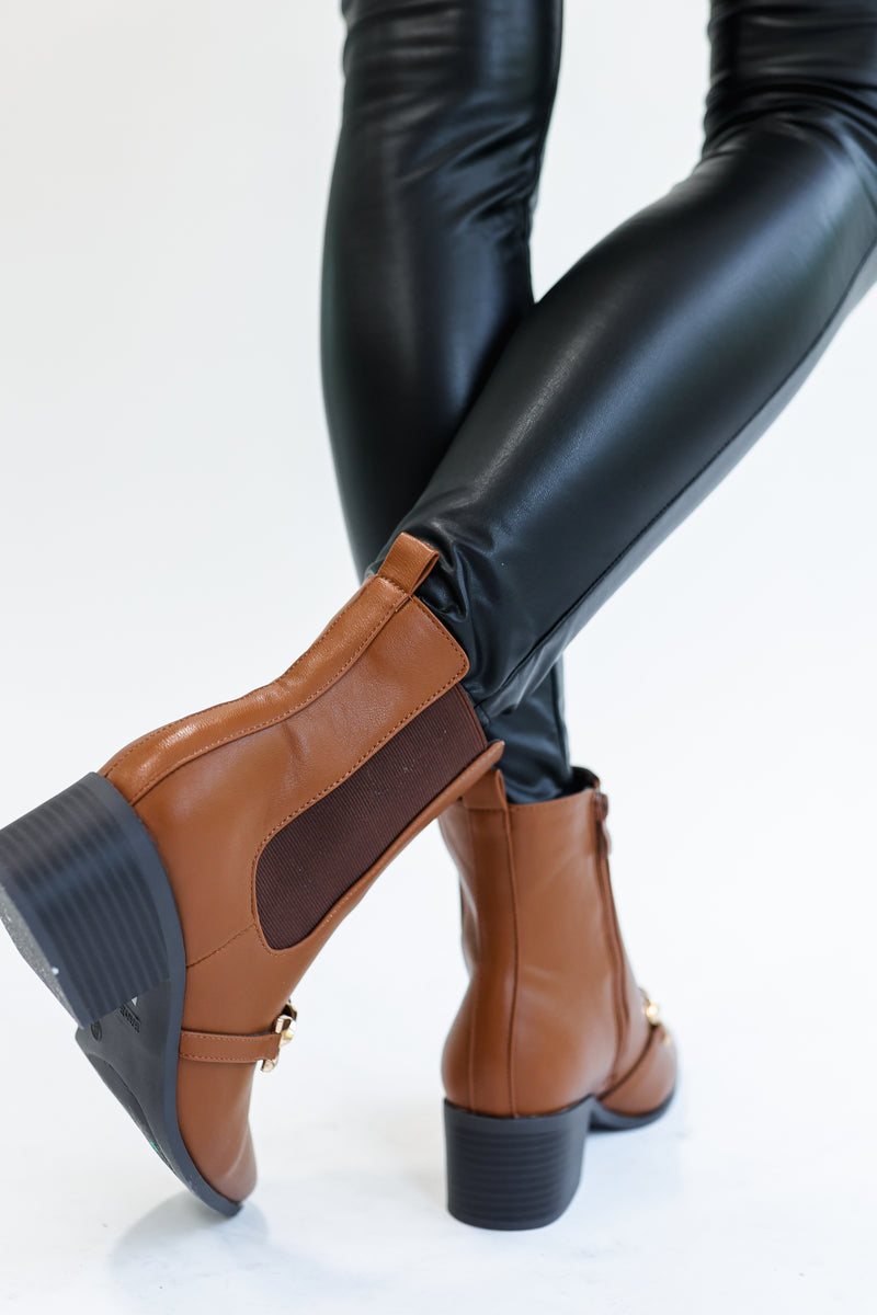 The Michelle Boot In Chestnut