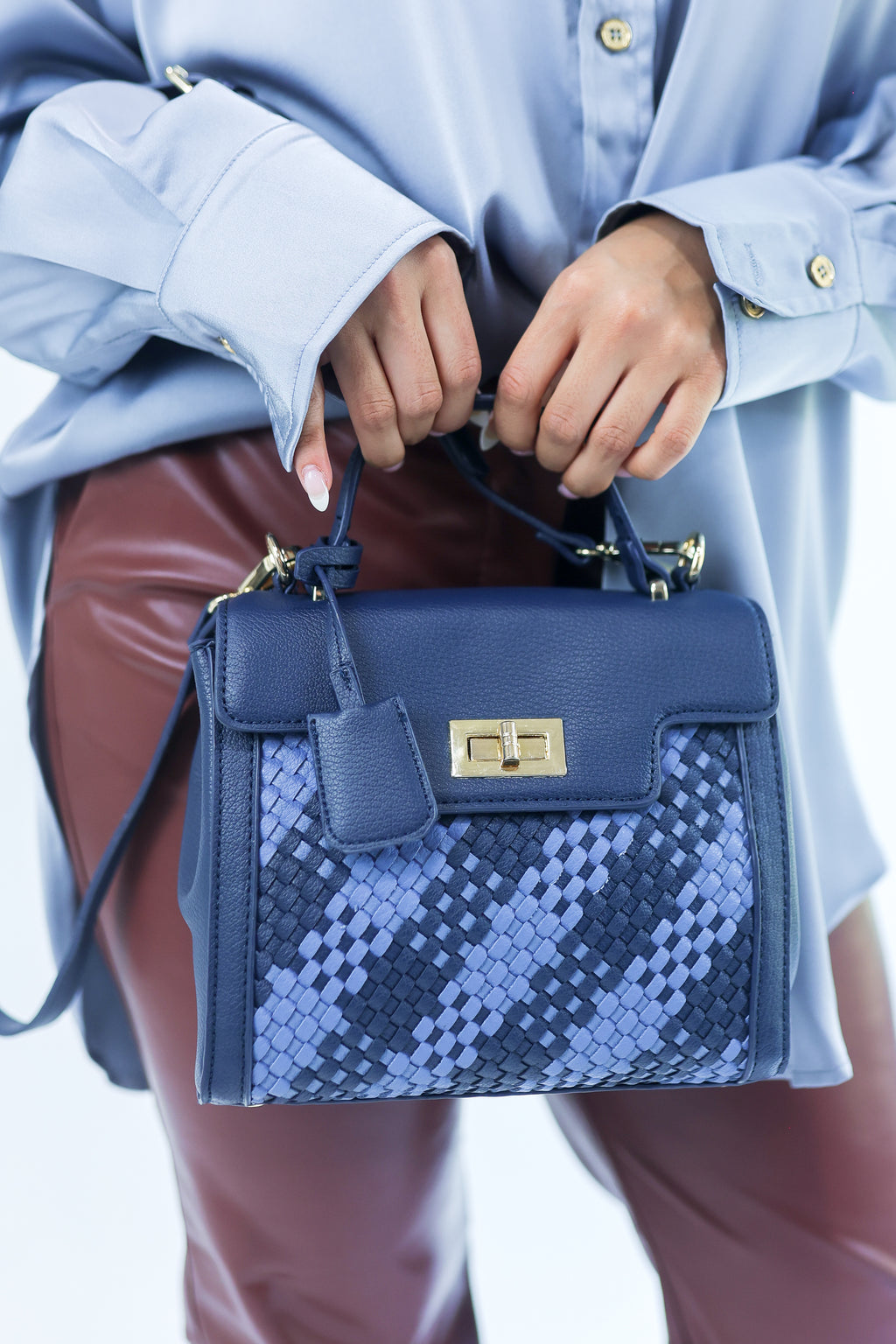 Fierce Believer Crossbody In Navy