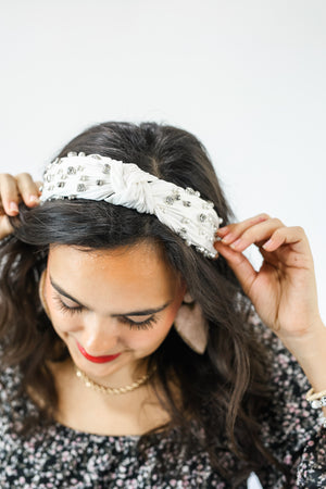 Forever Dreaming Headband In White