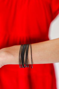 Sweetheart Bracelets In Dark Chrome