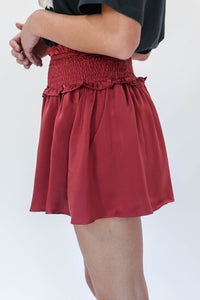 Flirty & Fabulous Skirt In Brick