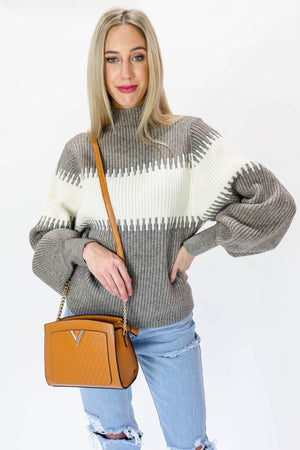 No Drama Sweater In Mocha