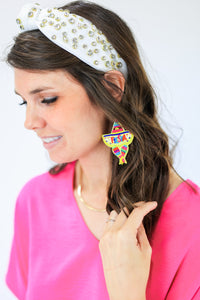 Fiesta Baby Earrings In Yellow