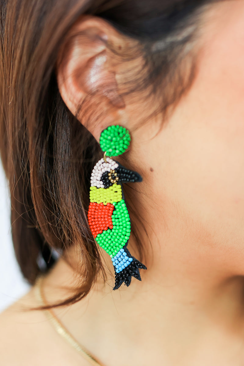 Beach Vibe Bird Earrings