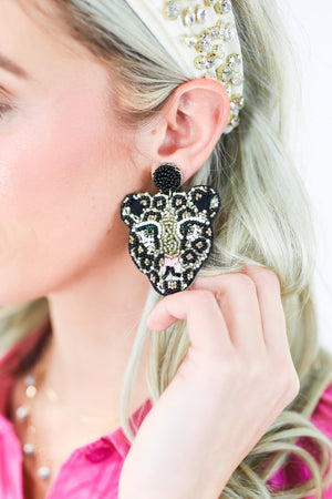 Precious Jaguar Earrings