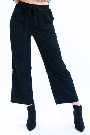 Woodland Wish Corduroy Pant In Black