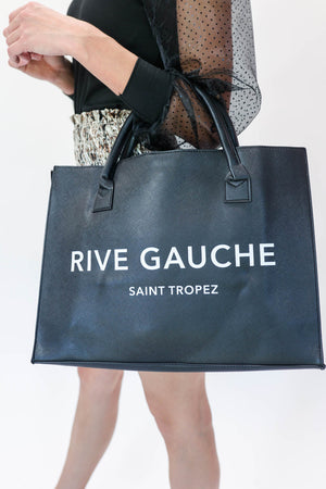 Saint Tropez Tote In Black