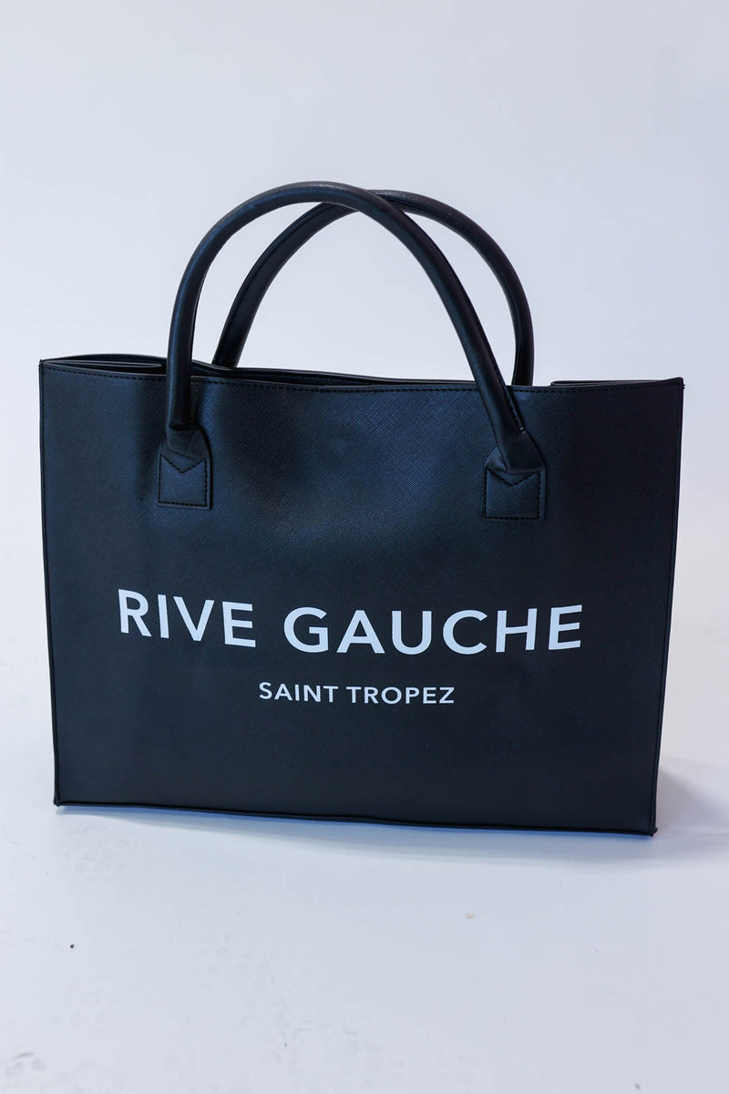 Saint Tropez Tote In Black