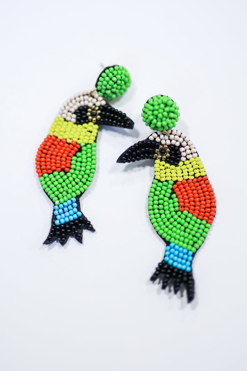 Beach Vibe Bird Earrings