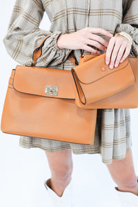 The New Yorker 3 In 1 Tote In Tan