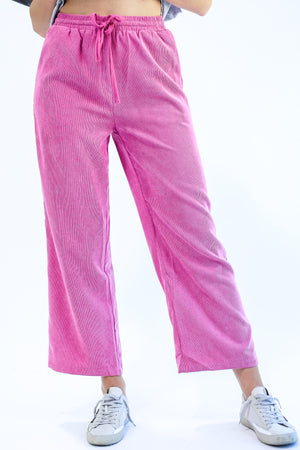 Woodland Wish Corduroy Pant In Orchid