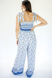 Flirty Babe Floral Jumpsuit