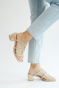 The Believe Heels In Nude