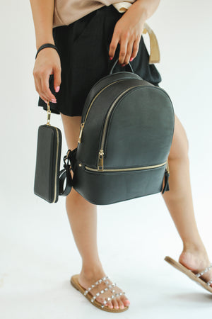 Being A Boss Backpack In Black