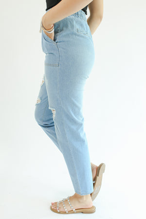 The Stephanie Distressed Jeans