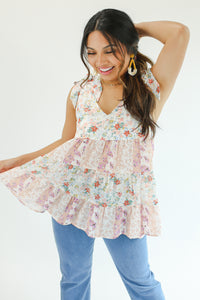 Summer Dreamer Floral Tank